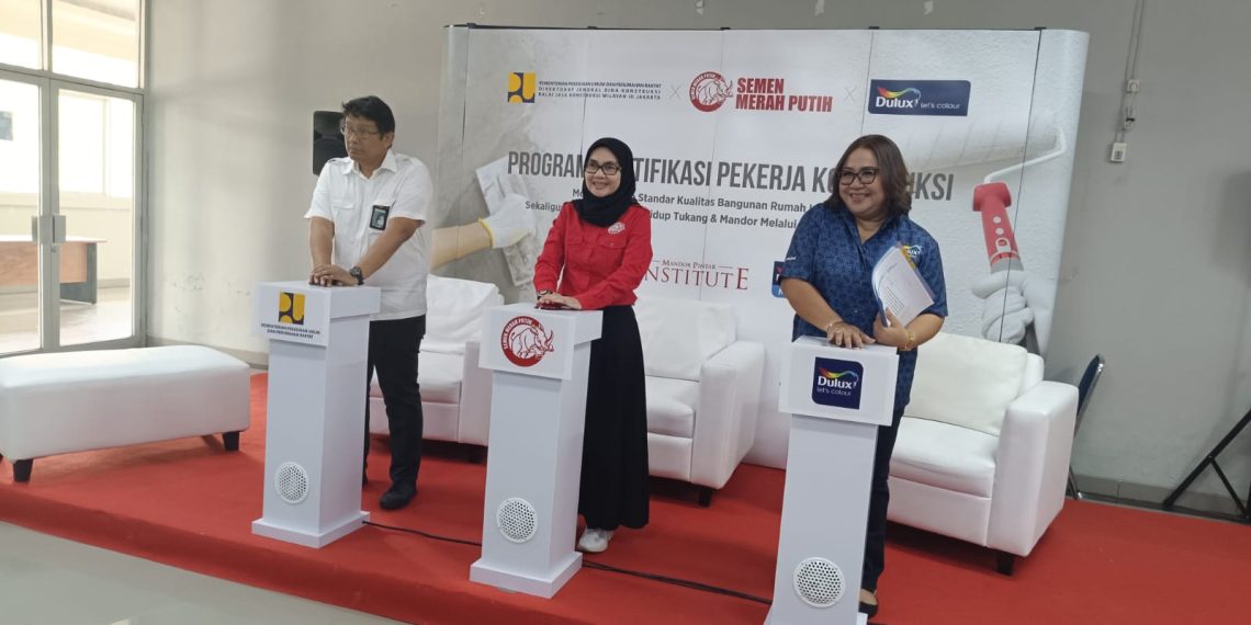 Semen Merah Putih, Dulux & BJKW-3 Tingkatkan Kualitas Bangunan untuk Dukung Konstruksi Berkelanjutan
