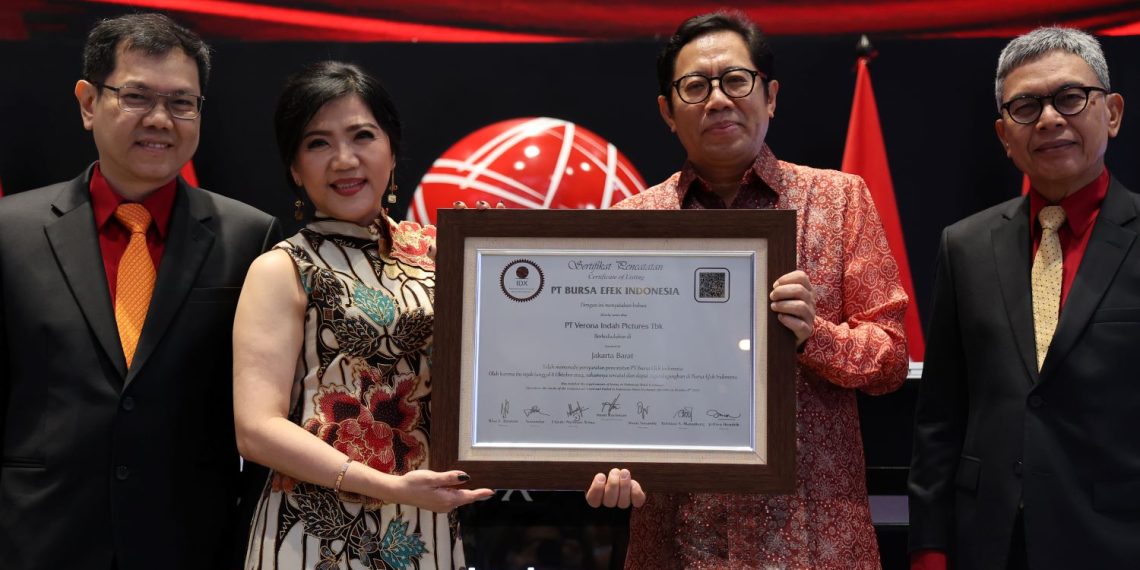 Saham Rumah Produksi VERN Resmi Listing, Gaet Dana Segar Rp218,72 Miliar