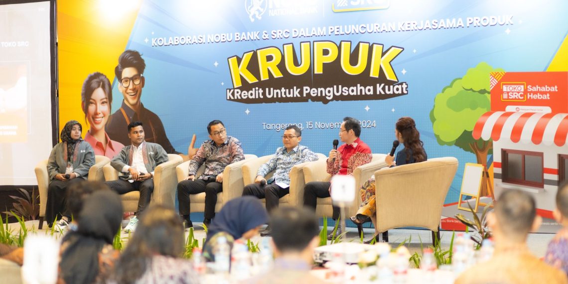 Perkenalkan Produk Krupuk, NOBU Bank Permudah Pembiayaan ke UMKM SRC