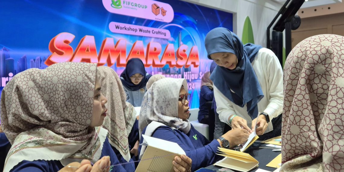 FIFGROUP Gelar Workshop Waste Crafting dan Berikan Bantuan Renovasi Sekolah