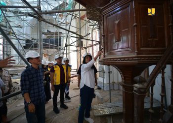 Kementerian PU: Revitalisasi Gereja Blenduk Semarang Ditargetkan Rampung Sebelum Natal 2024