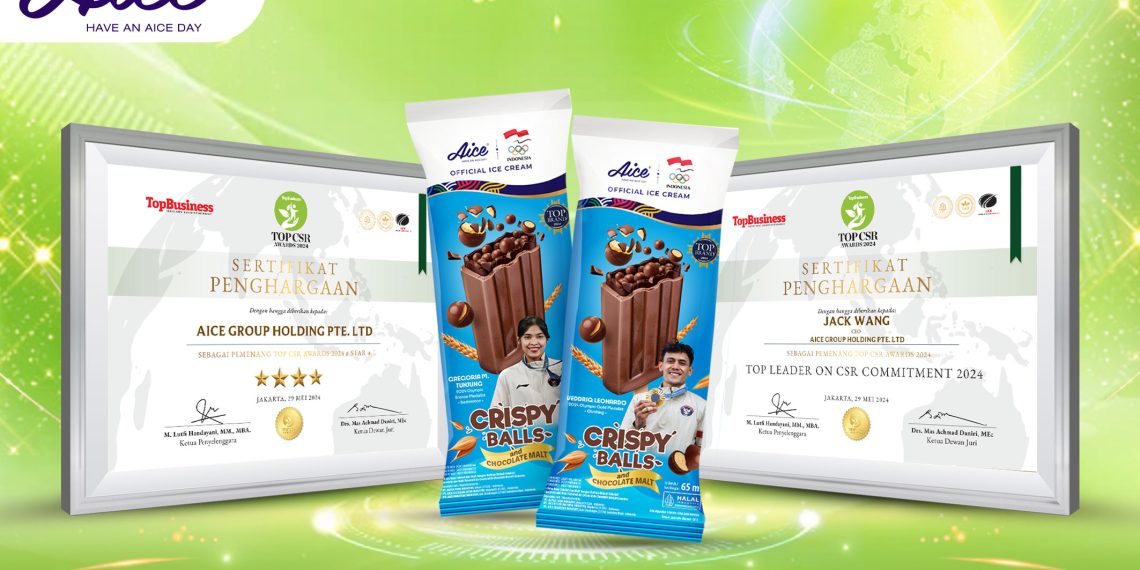 Program Pemberdayaan Berkelanjutan Aice Raih TOP CSR Awards 2024 Selama Empat Tahun Berturut-turut