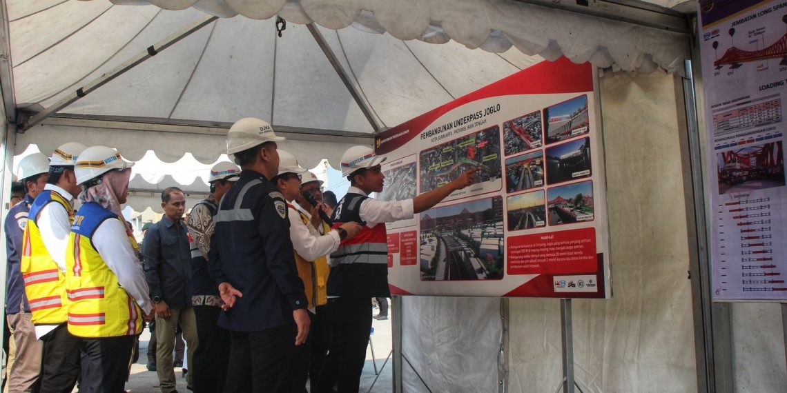 Proyek MRT Fase 2A CP 203 dan Underpass Joglo Garapan Hutama Karya Progresif