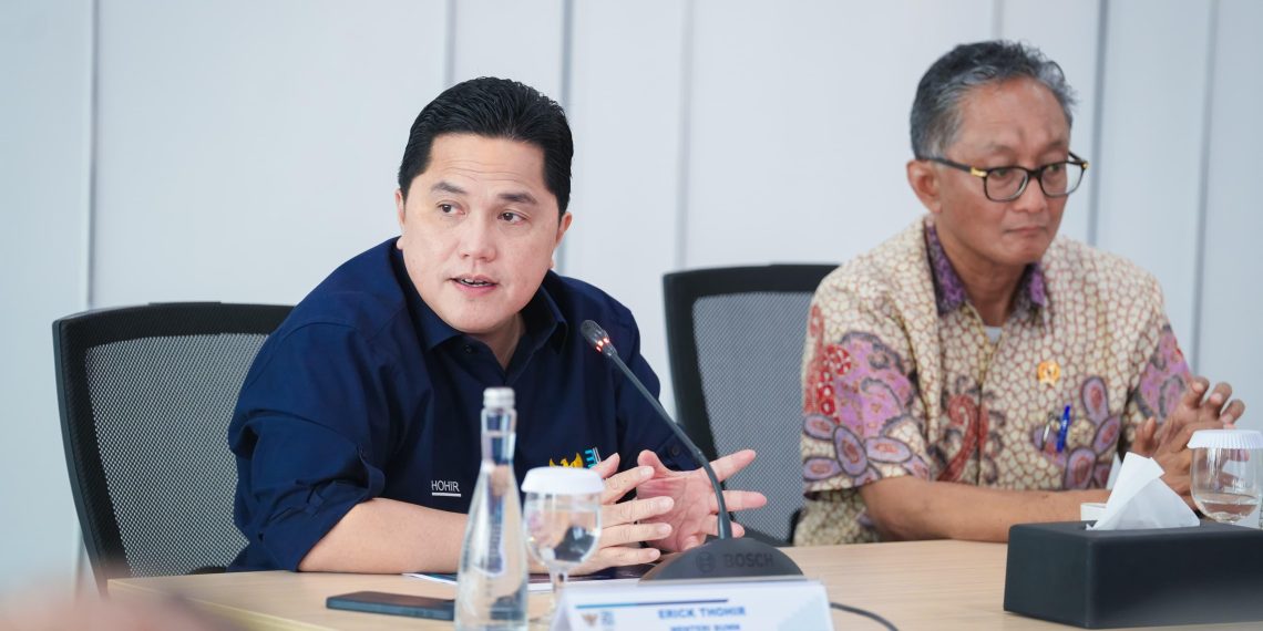 Pangkas Jumlah BUMN Karya, Erick: Infrastruktur Kunci Sukses Percepat Swasembada Pangan dan Hilirisasi
