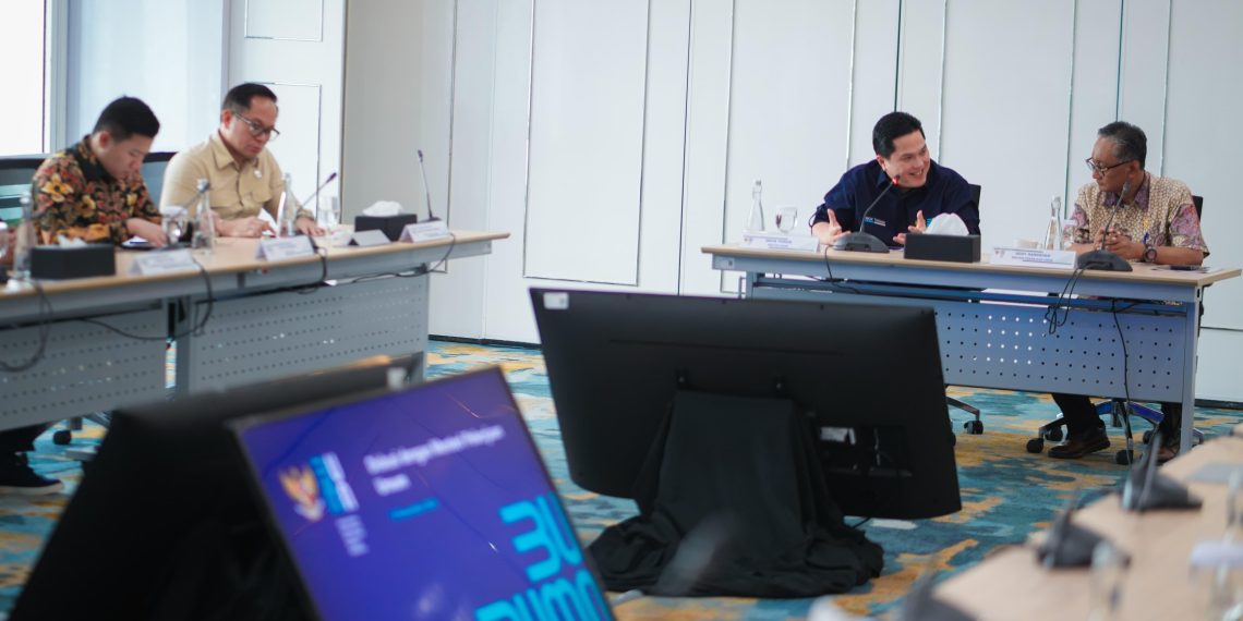 Menteri BUMN dan PU Sepakat Percepat Sinergi untuk Mendukung Hilirisasi Swasembada Pangan dan Energi