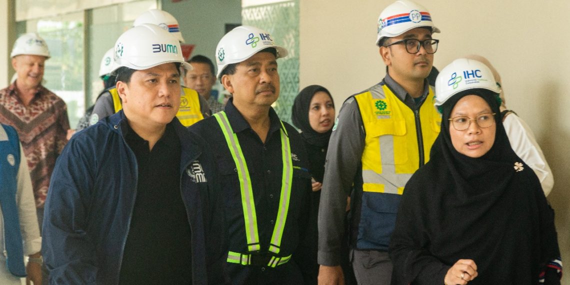 Tinjau Progres Bali International Hospital, Menteri BUMN Siapkan Bali Jadi Medical Tourism Kelas Dunia