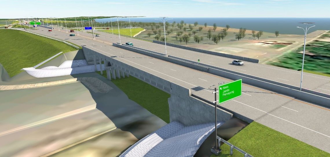 Hutama Karya Sambungkan Backbone, Sejumlah Ruas Tol Trans Sumatra Tahap II Mulai Konstruksi