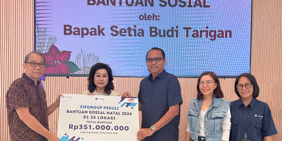 FIFGROUP Berbagi Kasih Natal dan Tahun Baru untuk 35 Panti Asuhan