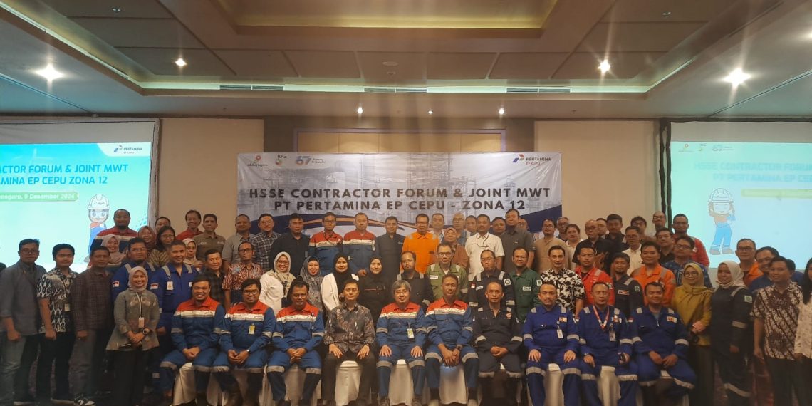 Tingkatkan Komitmen Keselamatan Kerja, PEPC JTB Songsong 2025 Gelar HSSE Contractor Forum