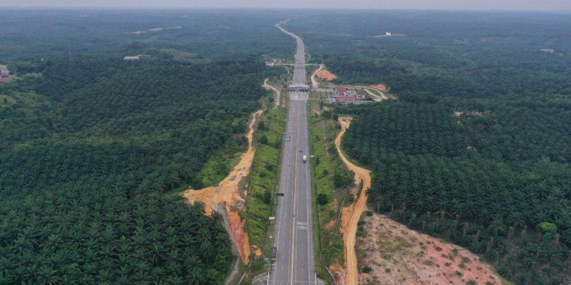 Konstruksi Dua Proyek Penghubung Tol Trans Sumatra Semakin Progresif