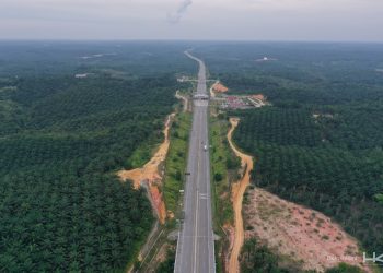 Konstruksi Dua Proyek Penghubung Tol Trans Sumatra Semakin Progresif