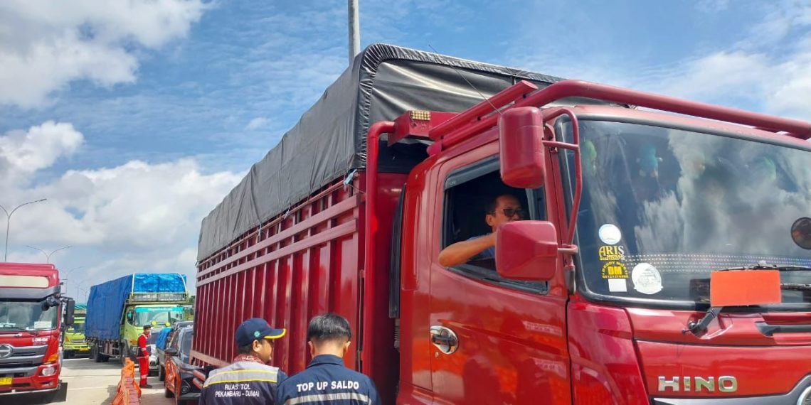Informasi Terkini Volume Lalu Lintas Selama Libur Nataru) di Tol Trans Sumatera