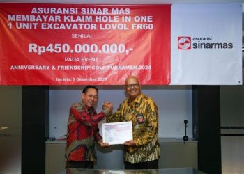 Hanya Dalam 2 Hari Kerja, Asuransi Sinar Mas Bayar Klaim Hole In One Senilai 450 Juta