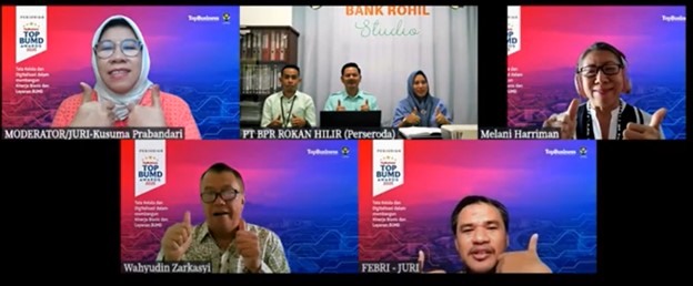 Bank Rohil Kinerja Terbaik di Provinsi Riau, Nominasi Penerima TOP BUMD Awards 2025