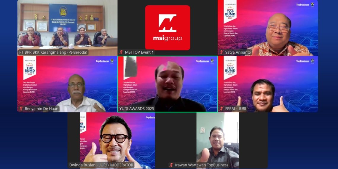Bermodal Terobosan dan Inovasi, BPR BKK Karangmalang Kembali Jadi Nominator TOP BUMD Awards 2025
