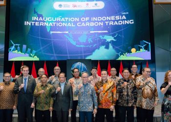 Pemerintah, OJK, dan BEI Resmikan Perdagangan Internasional Unit Karbon Indonesia