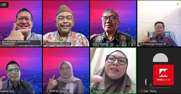 Inovatif, PDAM Way Sekampung Konsisten Raih Peningkatan Kinerja
