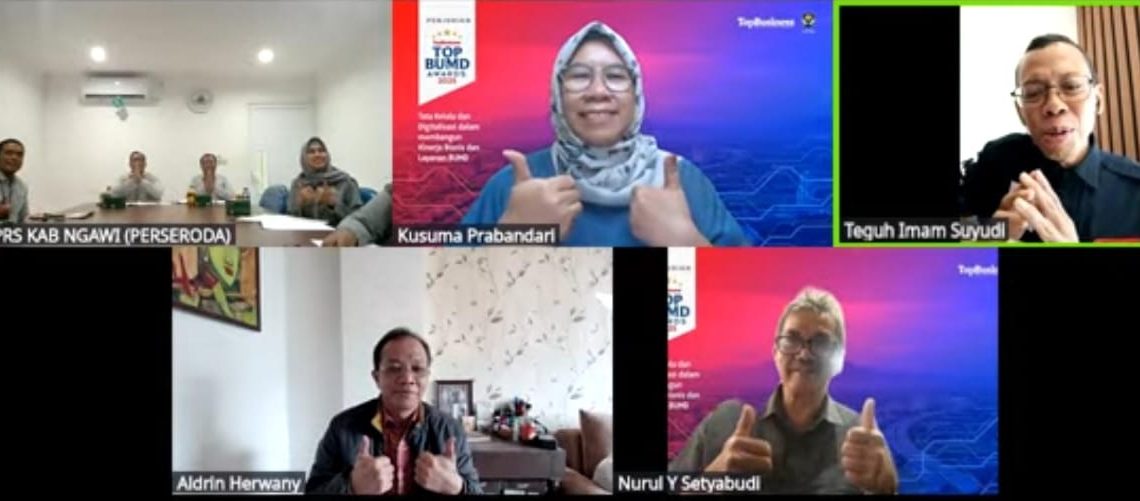 Kepemimpinan Visioner Membawa Bank Syariah Ngawi Kandidat TOP BUMD Awards 2025