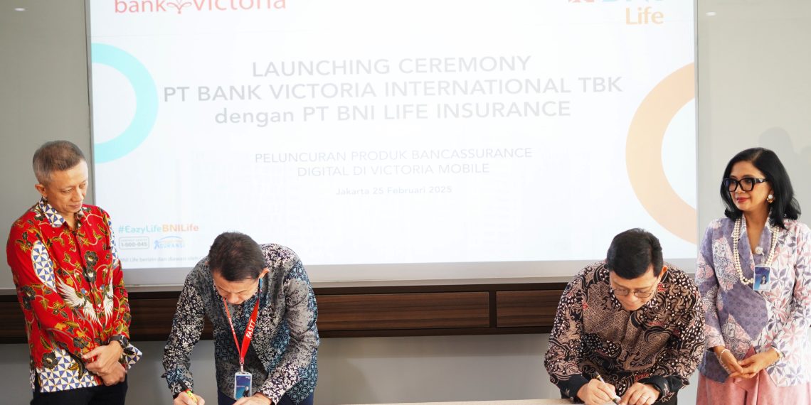 BNI Life dan Bank Victoria Sinergi Bancassurance Digital di Victoria Mobile