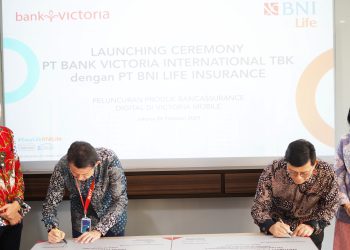 BNI Life dan Bank Victoria Sinergi Bancassurance Digital di Victoria Mobile