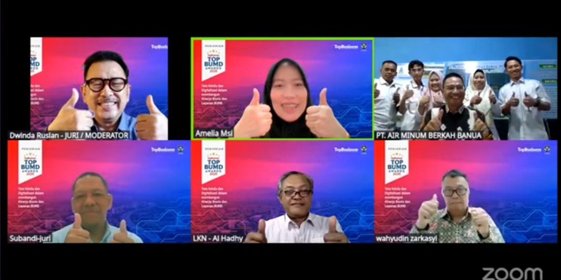 Layanan Meningkat, PT Air Minum Berkah Banua Masuk Nominasi TOP BUMD Awards 2025