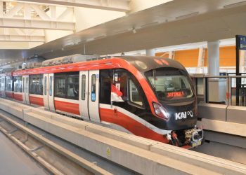 Jaga Keandalan Operasional, LRT Jabodebek Lakukan Perawatan Jalur Secara Rutin