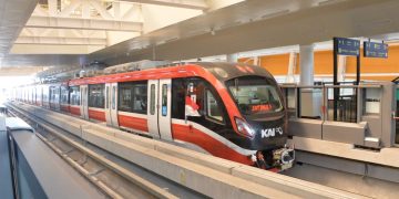 Jaga Keandalan Operasional, LRT Jabodebek Lakukan Perawatan Jalur Secara Rutin