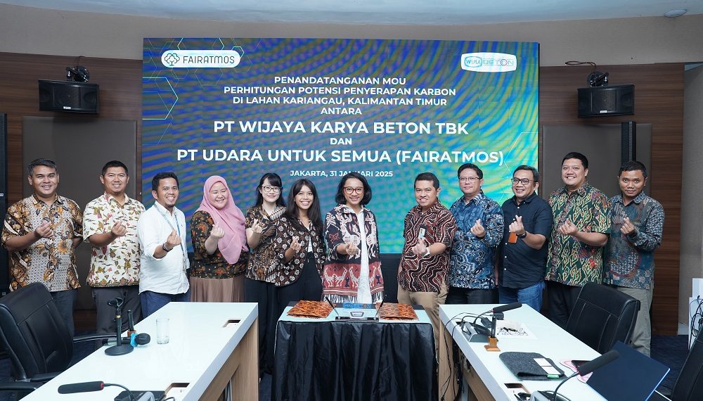 WIKA Beton dan Fairatmos Kolaborasi Wujudkan Komitmen Dekarbonisasi