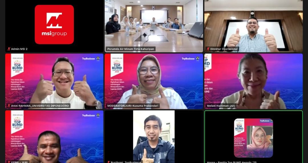 Jadi yang Terbaik di Jawa Barat, Perumda Air Minum Tirta Kahuripan Tetap Konsisten Genjot Kapasitas Produksi