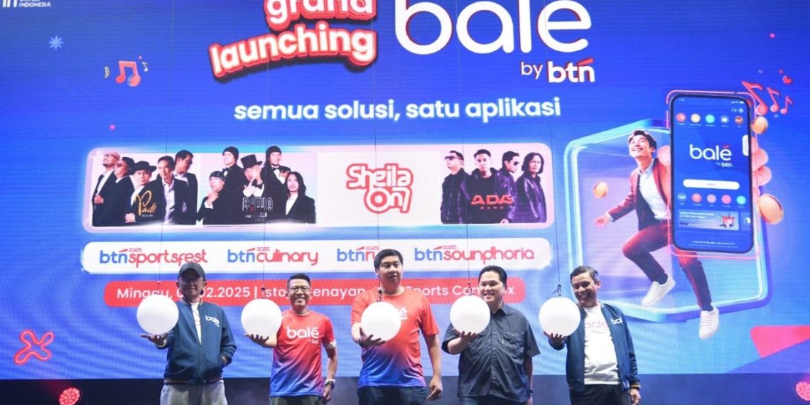 Usia 75 Tahun, BTN Resmi Luncurkan Bale by BTN