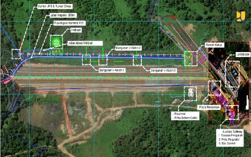 Bendungan Marangkayu Suplai Air Irigasi Seluas 1.000 Hektare di Kutai Kartanegara