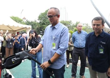 Dukung Energi Berkelanjutan, ELSA Resmikan SPKLU Graha Elnusa