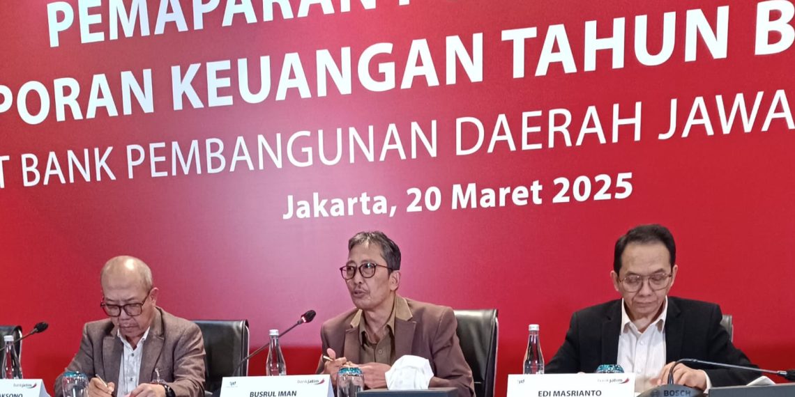 Raih Laba Bersih Rp1,28 T di 2024, BJTM Siap Bidik Pertumbuhan Kredit 16% di Tahun Ini