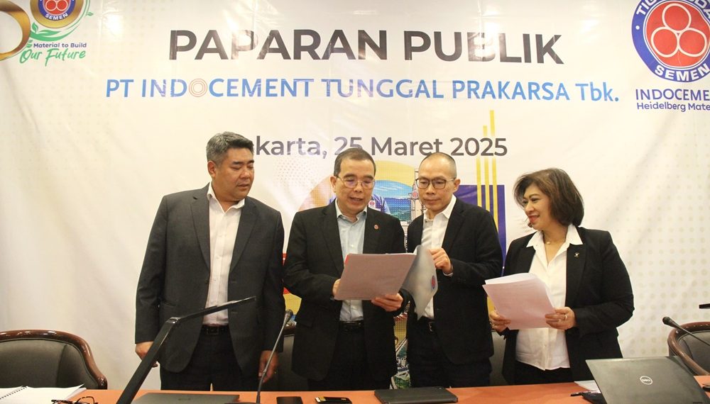 Di Tengah Penurunan Industri Semen, INTP Catatkan Laba Bersih Rp2 Triliun