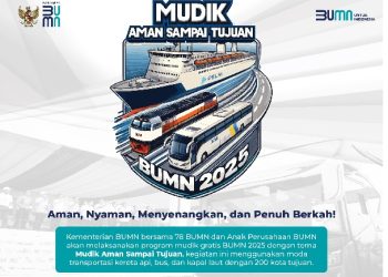 Mudik Gratis BUMN Kembali Digelar, Wujud Nyata Pelayanan BUMN untuk Masyarakat