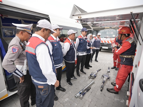Hamawas Siagakan Kendaraan Layanan dan Fungsionalkan Rest Area Sementara Km 99 Tebing Tinggi – Indrapura