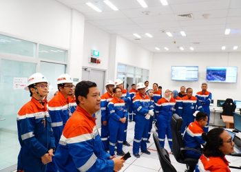 Komisaris Utama PEPC Tinjau Operasional Lapangan Gas Jambaran Tiung Biru