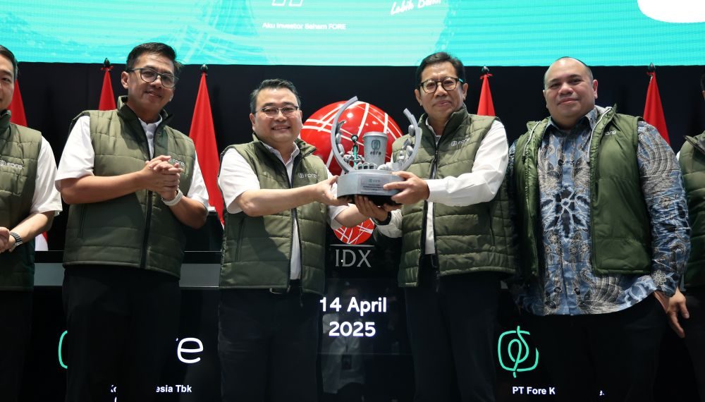 Gaet Dana Rp353,44 Miliar, Saham FORE Melonjak 34,04% di Perdagangan Debut