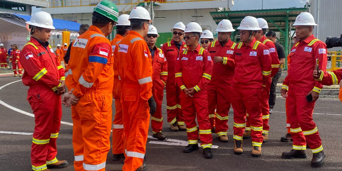 Kejar Target Lifting Migas, Menteri ESDM Kunjungi PHM dan Eni Indonesia