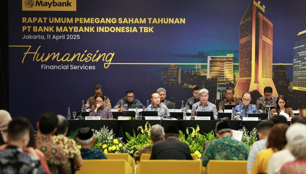 Ini Hasil RUPST Maybank Indonesia, Tebar Dividen 40% dari Laba Bersih
