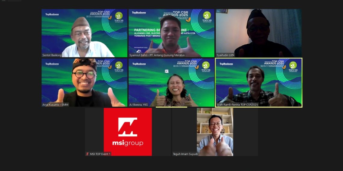 Incar Golden Trophy, Antang Gunung Meratus Kembali Jadi Finalis TOP CSR Awards 2025