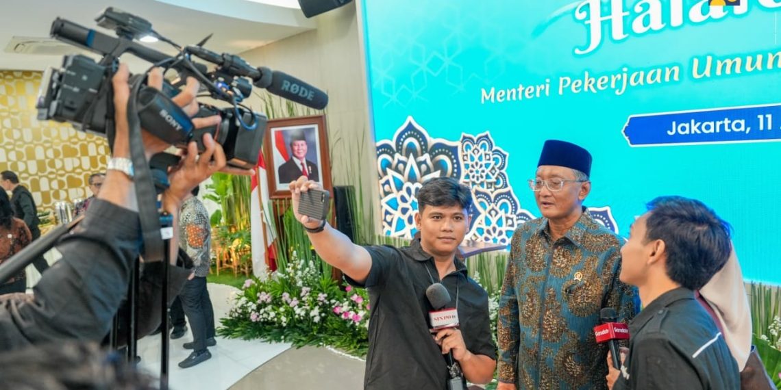 Pererat Silaturahmi, Menteri Dody Halal Bihalal Bersama Rekan Media