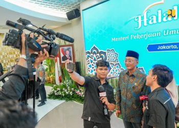 Pererat Silaturahmi, Menteri Dody Halal Bihalal Bersama Rekan Media