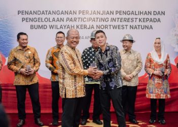 Penandatanganan Perjanjian Pengalihan Participating Interest WK Northwest Natuna PENN