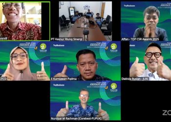 Hasnur Riung Sinergi site Bhumi Rantau Energi Finalis TOP CSR Awards 2025, Bawakan Program “Sinergi Mengajar”