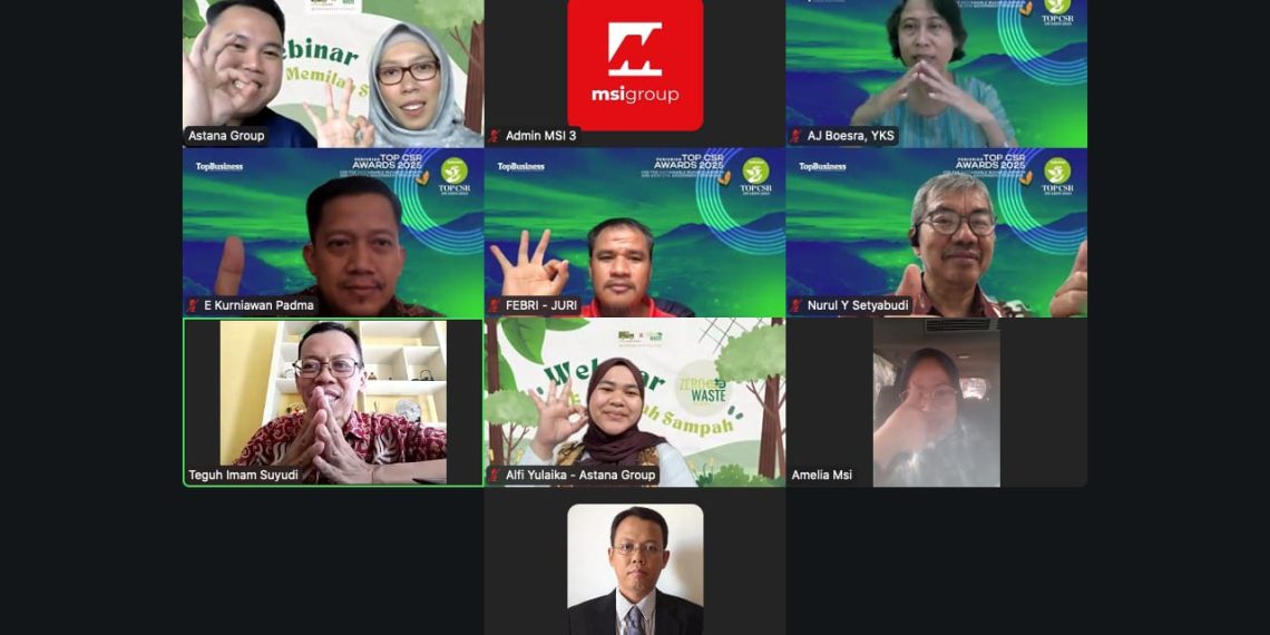 Astana Group Finalis TOP CSR Awards 2025, Usung Program CSR Zero Waste untuk Bisnis Berkelanjutan