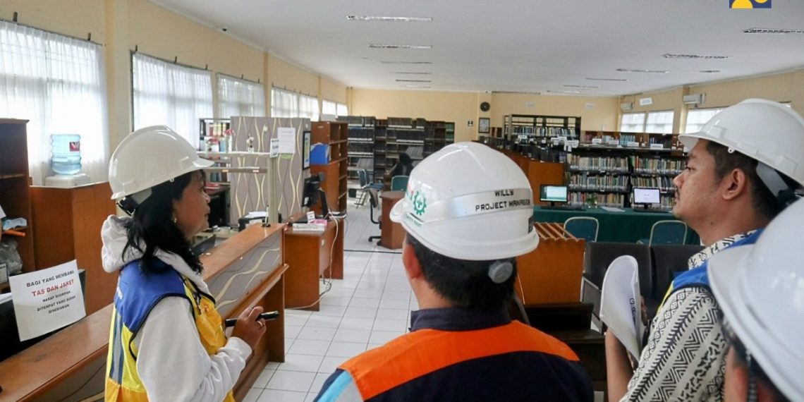 Wamen Diana Tinjau Proyek Renovasi Sekolah Rakyat Tahap I di Politeknik Kesejahteraan Sosial Bandung