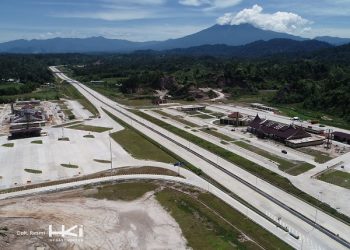 HKI Bangun Rest Area Padang–Sicincin, Catatkan Progres 80,06%
