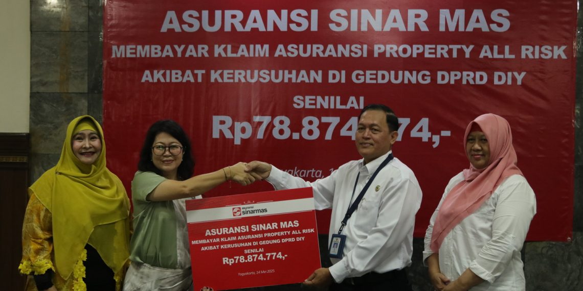 Asuransi Sinar Mas Bayar Klaim Asuransi Property All Risks  Kerusakan Gedung DPRD Provinsi DIY