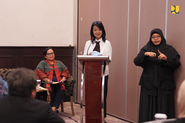Diseminasi Program GESIT-KIAT 2022-2025, Wamen Diana Tekankan Komitmen Bangun Infrastruktur Inklusif